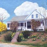 APRIL oil on canvas   30 x 40"
