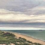 COASTAL HORIZON  oil on canvas   30 x 40"