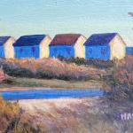 COTTAGE MINIATURE II  acrylic/board  2 x 3