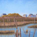 ACROSS THE WETLANDS   18 x 24  oil/canvas